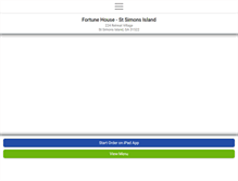 Tablet Screenshot of fortunehousega.com